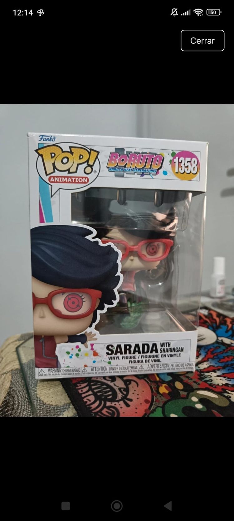 Funko Pop Animation Sarada Vinyl Figure